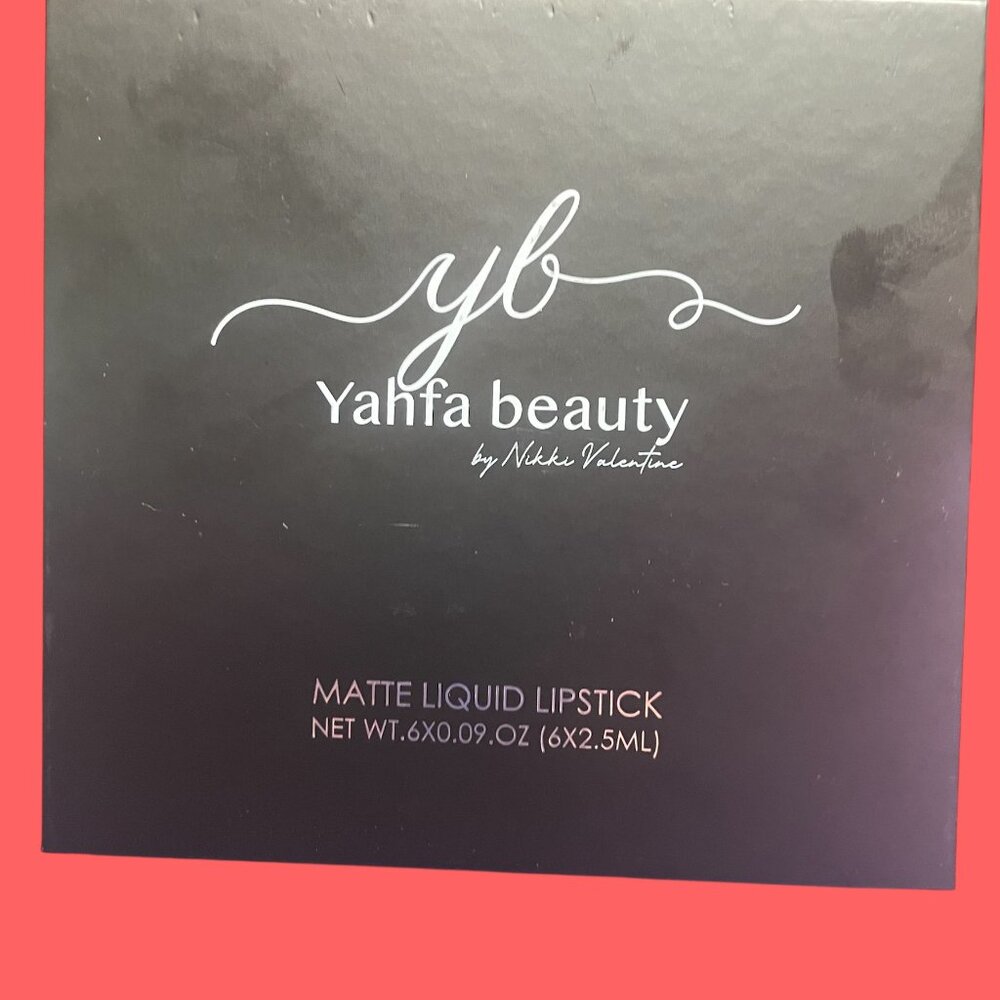 YAHFA BEAUTY MATTE LIQUID LIPSTICK X 6 - Picture 2 of 3